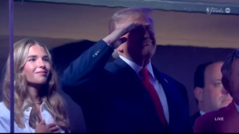 Trump Booed Loudly by Crowd at NBA Finals in Madison Square Garden