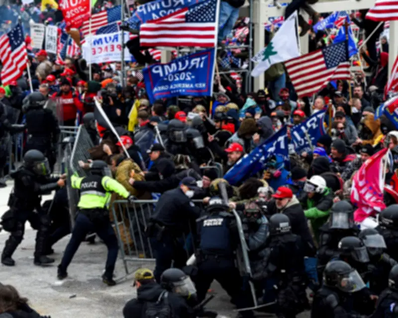 Trump Won't Rule Out Paying Capitol Rioters Who Attacked Police