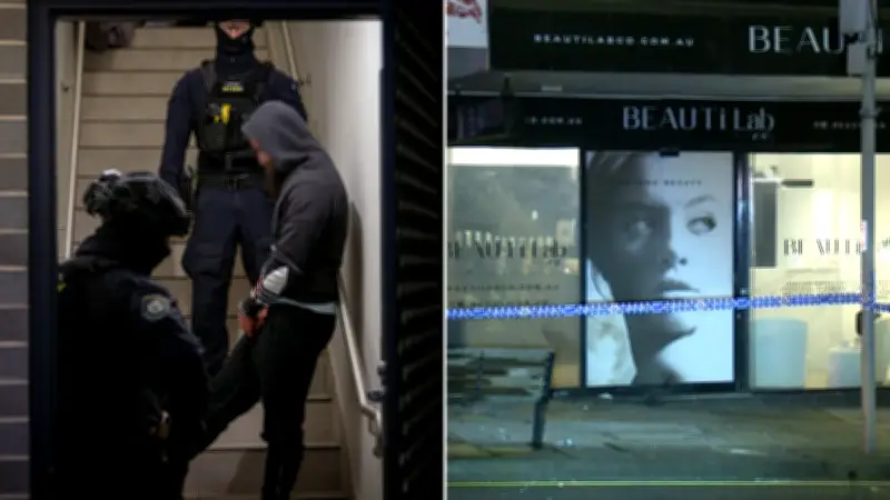 Two Charged Over Nail-Packed Pipe Bombs in Sydney Beauty Clinic Firebombing