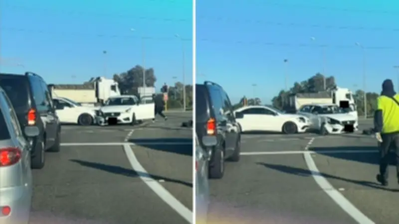 Two charged over shocking Perth road rage incident police minister calls 'one of the worst'