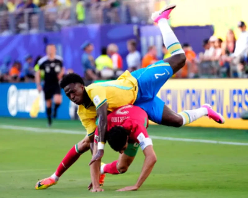 Vinícius Júnior rescues Brazil in 1-1 draw with Morocco at World Cup 2026