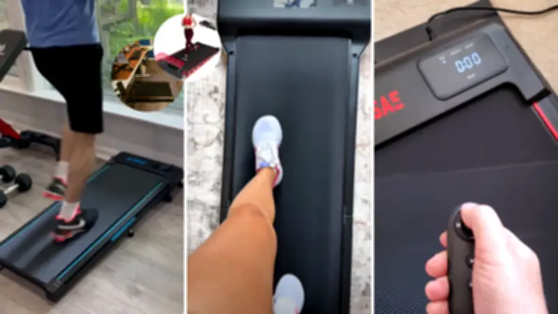 Walk While You Work: FOUSAE Treadmill on Sale at Amazon Australia