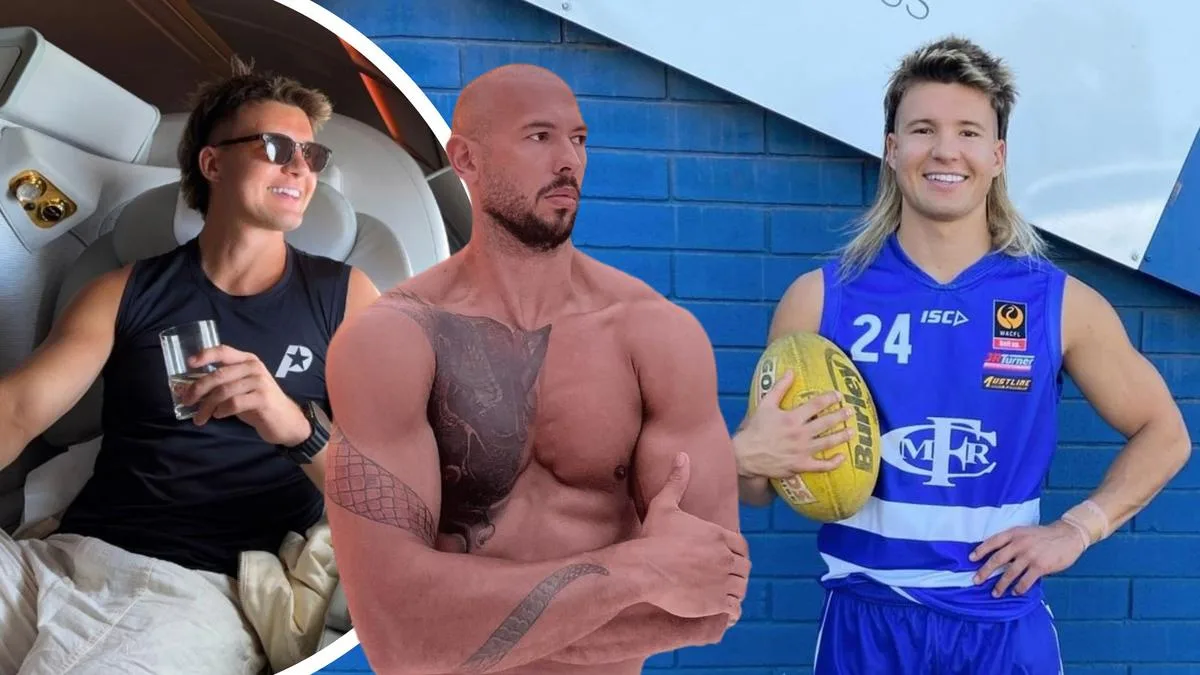 Ex-WAFL player Tom Baulch defends 'unfollow female influencers' post amid Andrew Tate comparisons