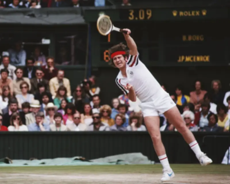 Wimbledon Attendees Test Skills Against Robot Tennis Star Serves