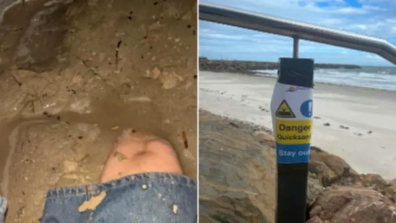 Woman Trapped in Quicksand Prompts New Warning Signs at SA Beach