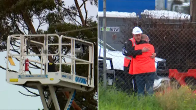 Worker electrocuted at Melbourne building site tragedy