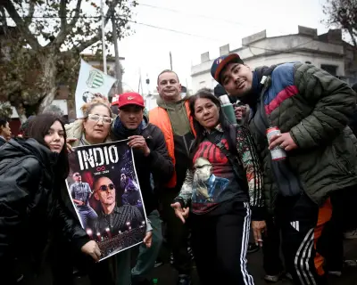Argentina Mourns Rock Legend Carlos 'Indio' Solari at Massive Wake
