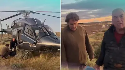 Billionaire rescues father and son stranded in SA outback floodwaters