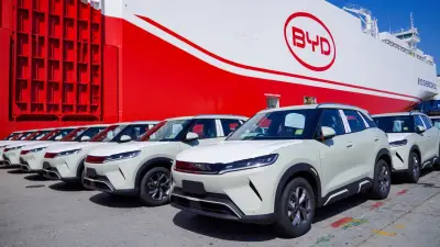 BYD Zhengzhou EV Ship Arrives in Australia with 5000 Cars