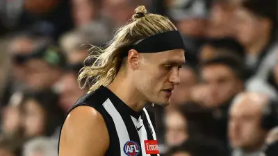 Darcy Moore faces fight to return this season as Collingwood captain battles hamstring injury