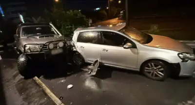 Gold Coast man rams cars in Guzman y Gomez drive-thru rage