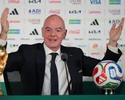 Infantino tells football fans to 'chill' amid World Cup criticism