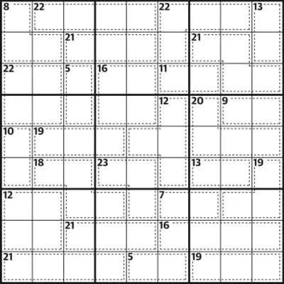 Killer Sudoku 1027: Complete the Grid with Numbers 1-9