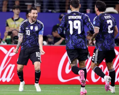Lionel Messi Scores Free-Kick Off Bench to Seal Argentina Win Over Jordan