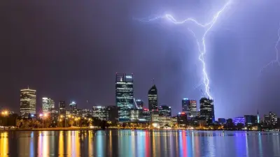 Perth Braces for Thunderstorms and Heavy Rain as Two Cold Fronts Hit WA
