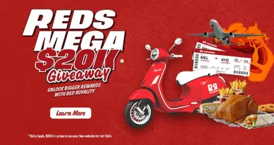 Red Rooster Launches Reds Mega $20k Giveaway for July