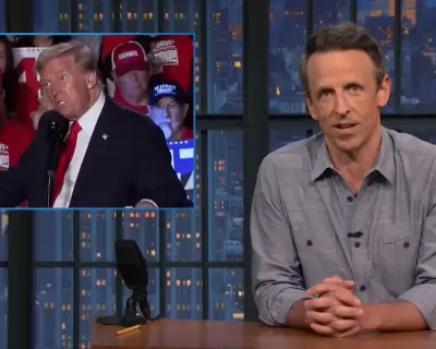 Seth Meyers and Jimmy Kimmel Mock Trump Over Inflation, Iran, and UFC Birthday