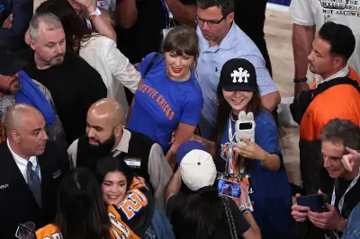 Taylor Swift Leads Star-Studded NBA Finals Crowd as Knicks Take 3-1 Lead