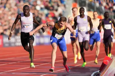 Teen Lutkenhaus stuns Olympic champion Wanyonyi in Oslo 800m thriller
