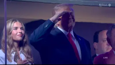 Trump Booed Loudly by Crowd at NBA Finals in Madison Square Garden