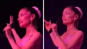 Ariana Grande Mocks Failed Marriage with Cheeky Gesture on Tour