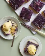 Benjamina Ebuehi's Upside-Down Blueberry Cake Recipe with Five-Spice