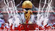 Canada's first ever World Cup point: opening ceremony in pictures