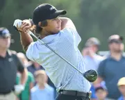 Charlie Woods Caddies for Friend Miles Russell at US Open Qualifier