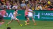 Hawks defender Weddle faces ban for hit that breaks Rioli's jaw