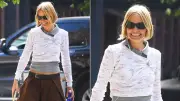 Lara Worthington Rocks Controversial Gen Z Jorts Trend in NYC