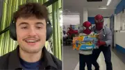 Medical Student Dresses as Spider-Man to Bring Joy to Sick Children