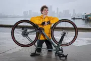 Perth Student Breaks Cycling Record for Leukaemia Charity