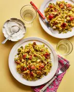 Rukmini Iyer's One-Pot Spiced Paneer Fried Rice Recipe