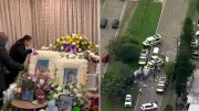 Siblings killed in Cabramatta crash farewelled in Buddhist ceremony