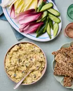 Simple Summer Dips: Courgette Machluta, Kaha Kaha & Fava