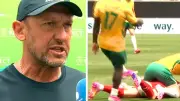 Socceroos Star's Naughty Act Sparks Fury in World Cup Warm-Up