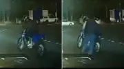 Teen drags police officer with dirt bike in shocking Sydney incident