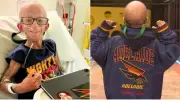 Teen with progeria hospitalised by cold urges people to stay home