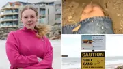 Woman Narrowly Escapes Quicksand on Glenelg Beach in Adelaide