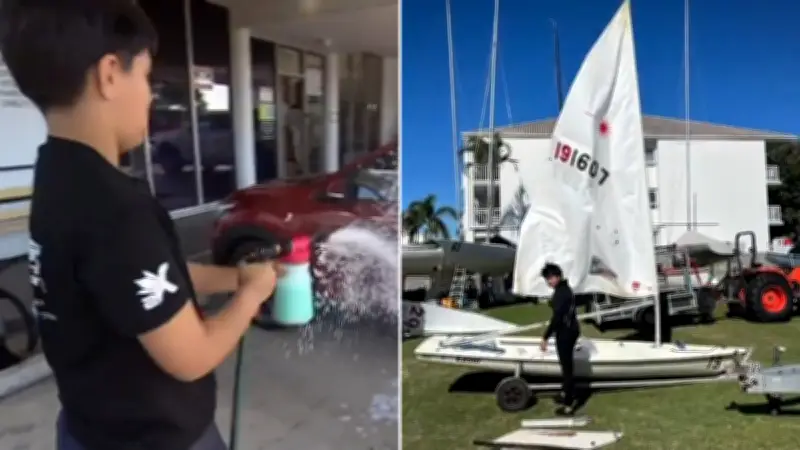 11-Year-Old Entrepreneur Funds Sailing Dream with Car Detailing Business