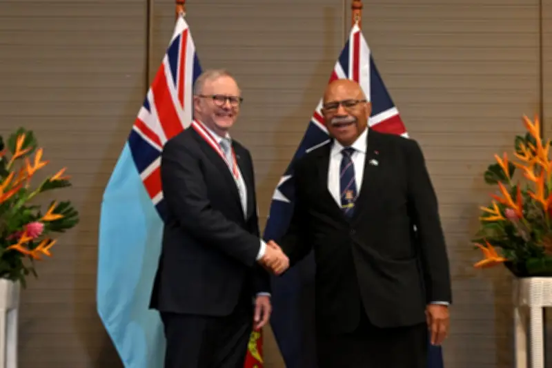 Australia and Fiji Sign Landmark Defence Pact to Counter China
