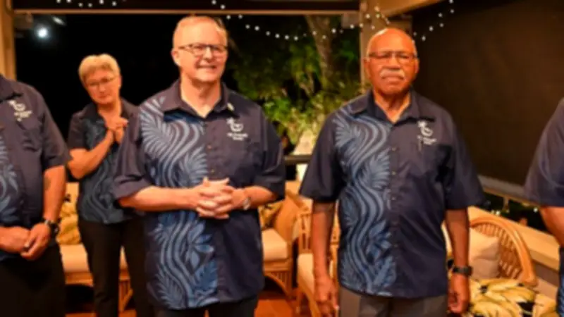 Australia-Fiji Defence Treaty Signed Amid China Pacific Missile Test