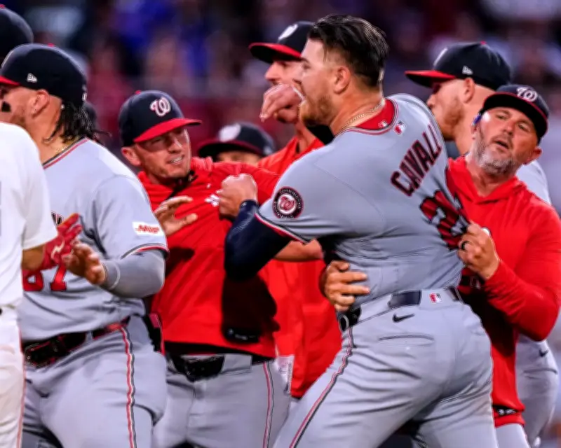 Cade Cavalli, Willson Contreras Suspended After Brawl