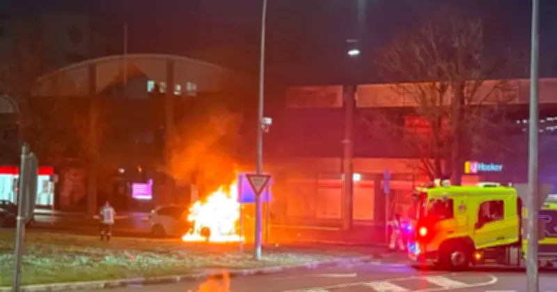 Car Fire Outside Westfield Belconnen Extinguished, No Injuries Reported