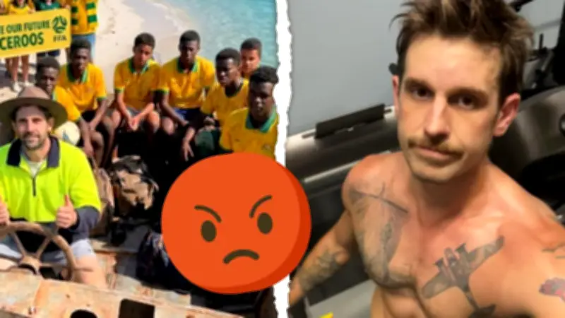 Comedian Alex 'Shooter' Williamson slammed for 'disgraceful' Socceroos boat joke
