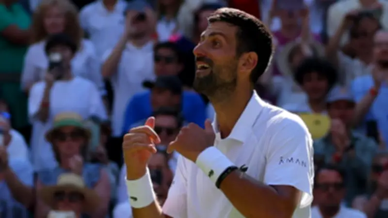 Djokovic Survives Bagel Scare, Sinner Cruises at Wimbledon