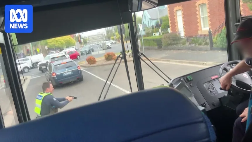 Man Charged After Stolen Car Crashes into Geelong School Bus