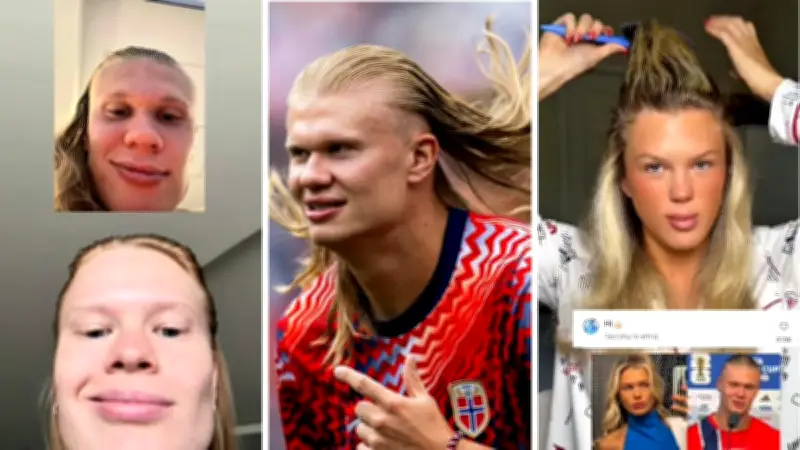 Haaland Lookalikes: Influencers Embrace Uncanny Resemblance to Soccer Star
