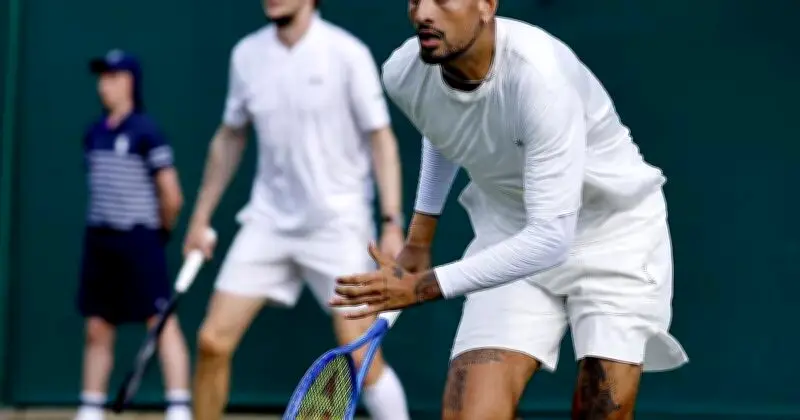 Kyrgios swears at umpire, hints at final Wimbledon farewell