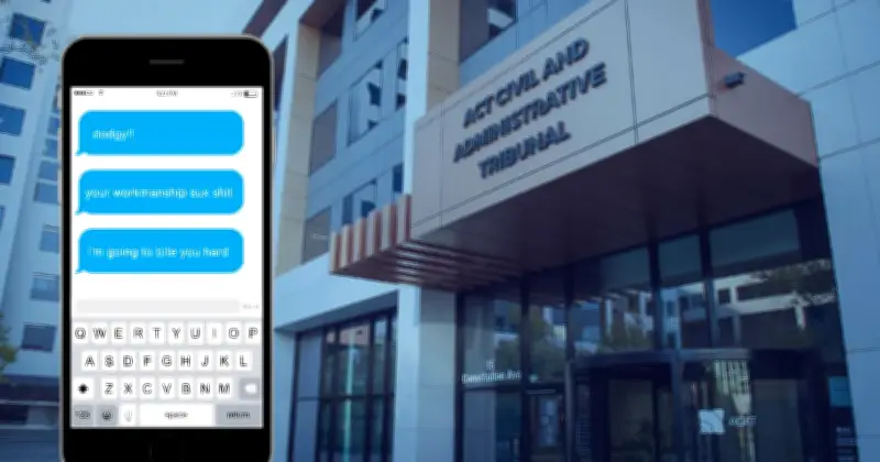 Lawyer fined $10,000 for threatening texts to builder